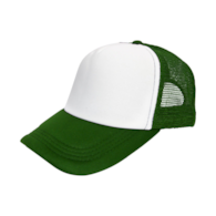 Czapka Moontex trucker 5P Bottle Green/White