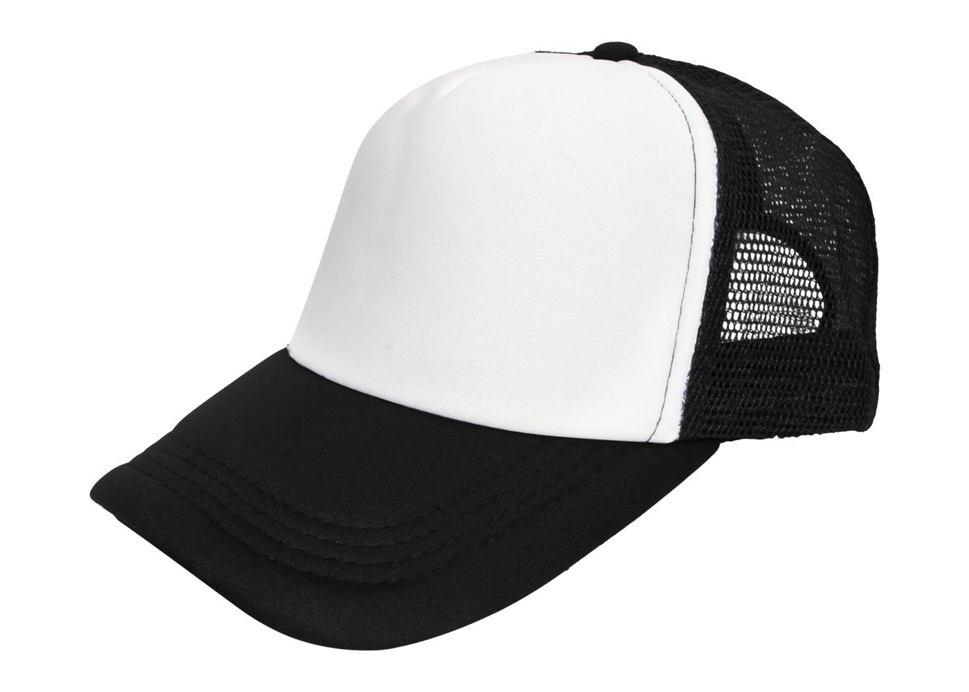 Czapka Moontex trucker 5P Black/White, Black/White