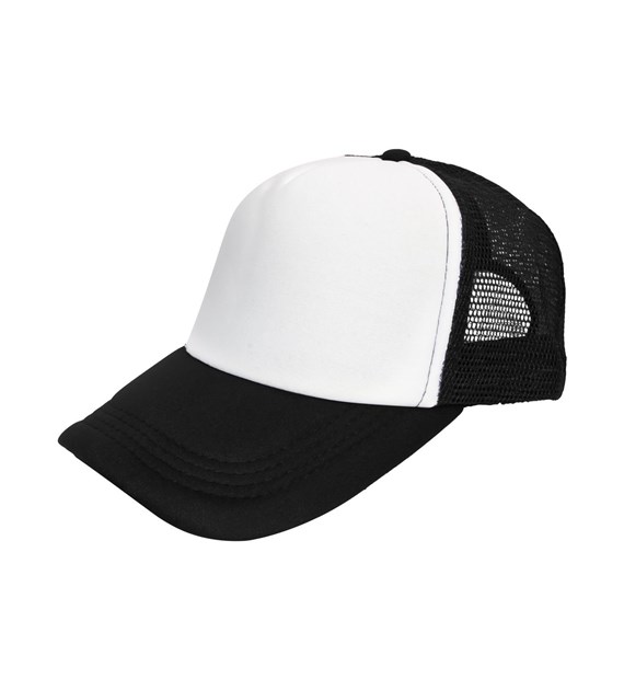 Czapka Moontex trucker 5P Black/White