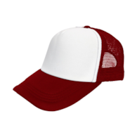 Czapka Moontex trucker 5P Burgundy/White