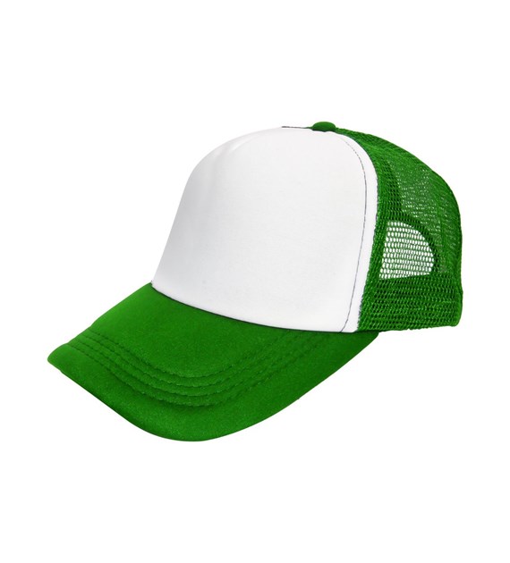 Czapka Moontex trucker 5P Kelly Green-White