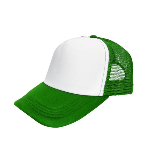 Czapka Moontex trucker 5P Kelly Green-White