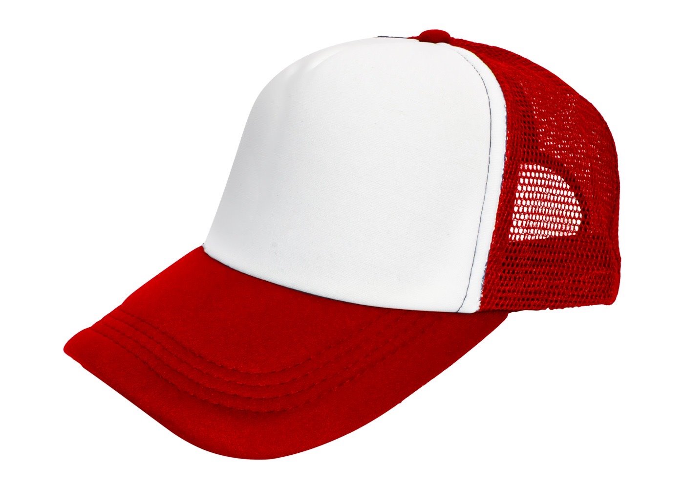 Czapka Moontex trucker 5P Red-White, Red/White