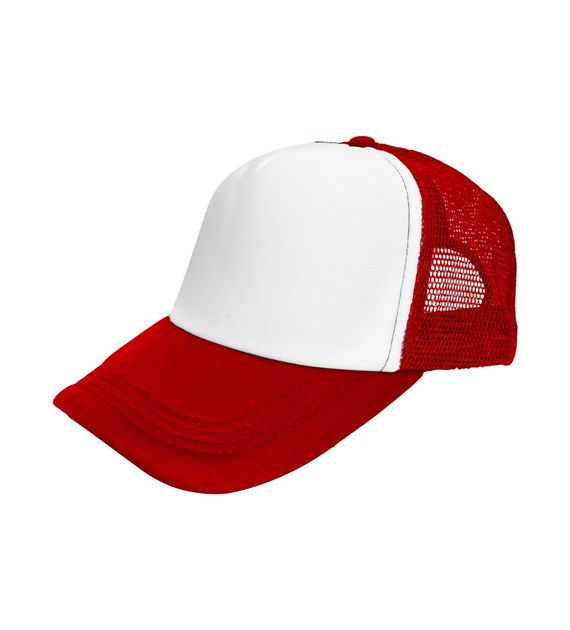 Czapka Moontex trucker 5P Red-White
