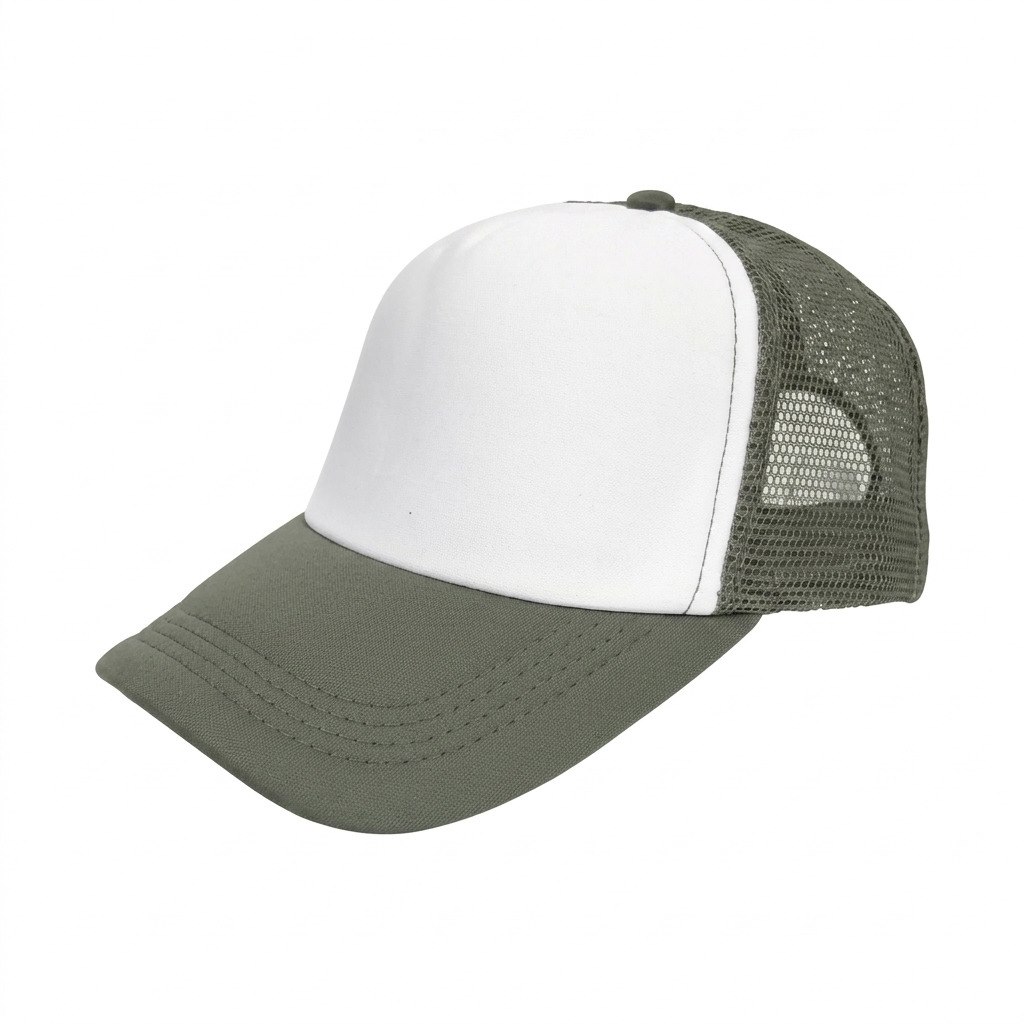 Czapka Moontex trucker 5P Bottle Green/White, Bottle Green/White