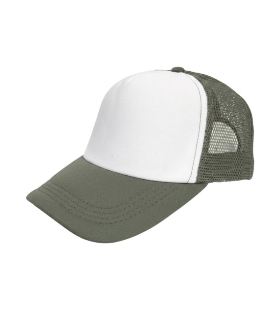 Czapka Moontex trucker 5P Bottle Green/White