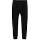 SWPANTSK240 KID PANTS CUFF FRENCH TERRY BK 1-2